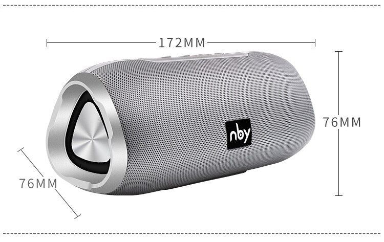 NBY-6670 Bluetooth Portable Speaker 10W | Hifi Media Store