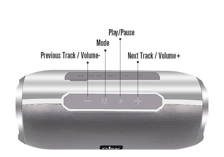 NBY-6670 Bluetooth Portable Speaker 10W | Hifi Media Store