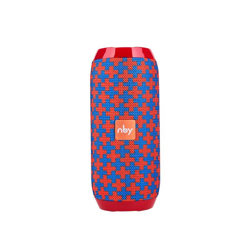 NBY117 Bluetooth Portable Speaker Red Blue | Hifi Media Store