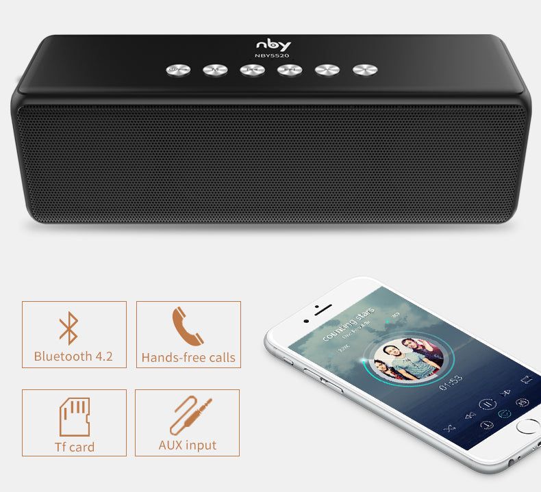 NBY5510 Bluetooth Portable Speaker | Hifi Media Store
