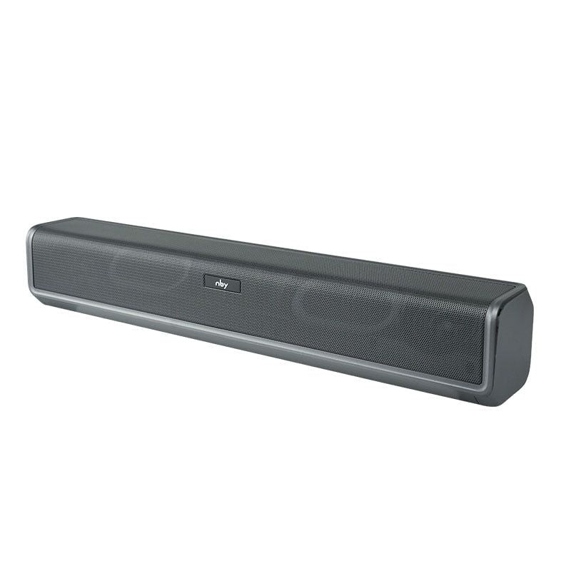 NBY8891 Bluetooth Portable Speaker with 3D Surround Stereo Sound Gray | Hifi Media Store