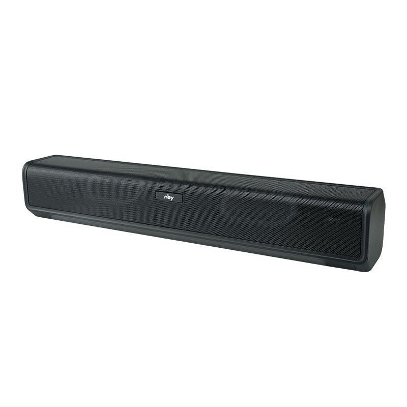 NBY8891 Bluetooth Portable Speaker with 3D Surround Stereo Sound Black | Hifi Media Store