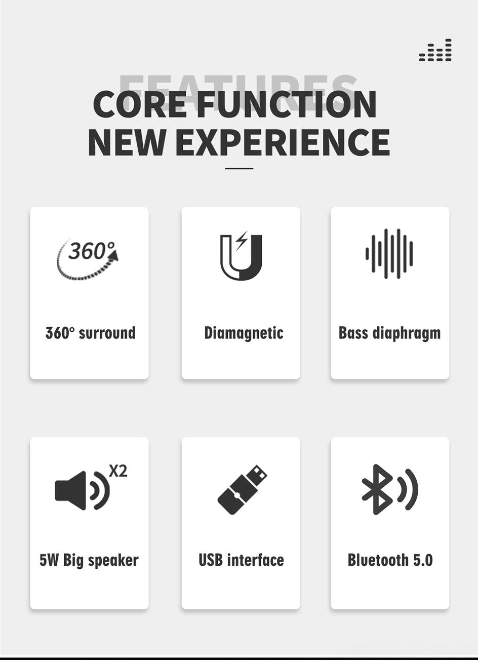 NBY8891 Bluetooth Portable Speaker with 3D Surround Stereo Sound | Hifi Media Store