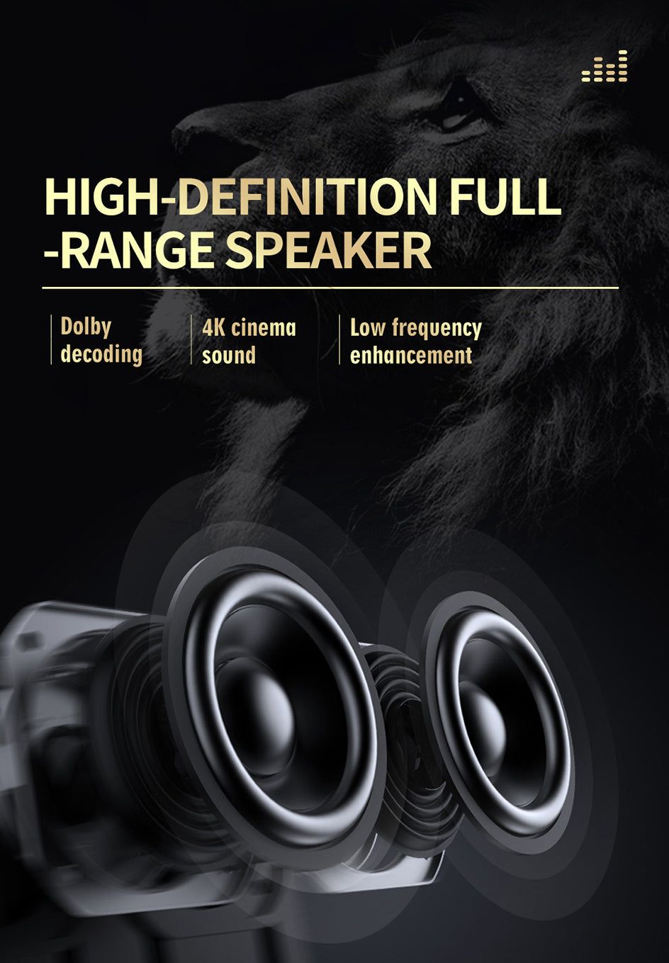 NBY8891 Bluetooth Portable Speaker with 3D Surround Stereo Sound | Hifi Media Store