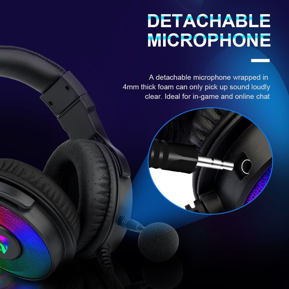 H350 Pandora Wired Gaming Headset for PC/PS4/XBOX One/NS With Led Lights | Hifi Media Store