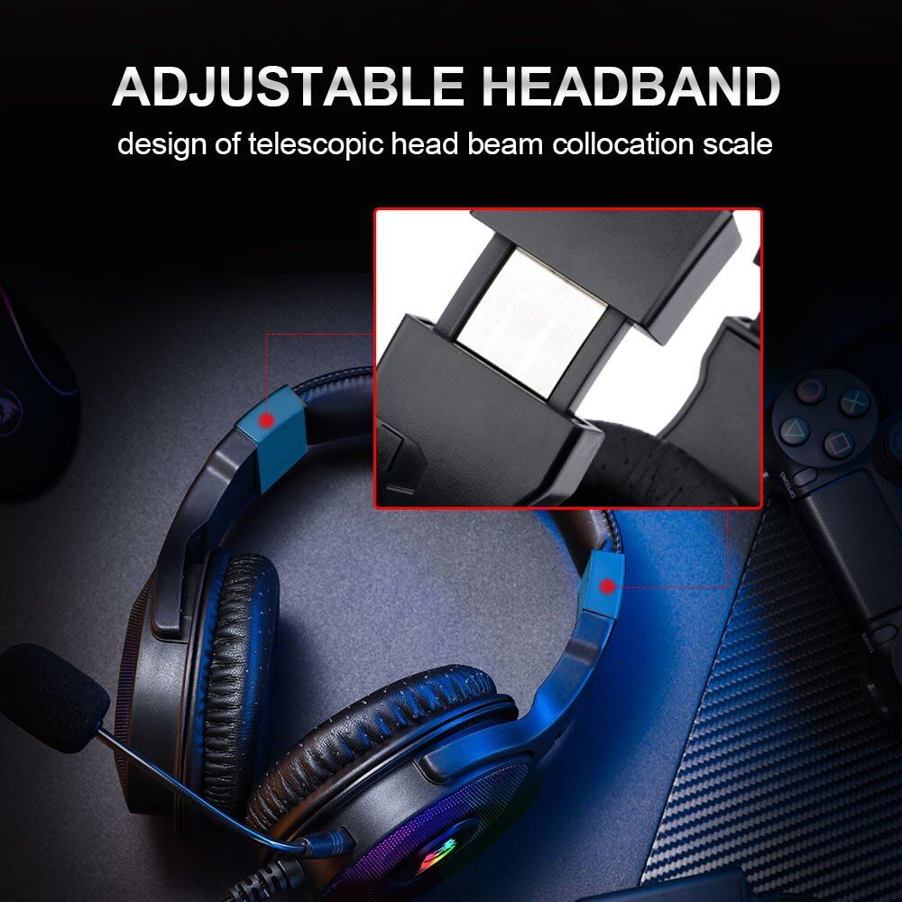 H350 Pandora Wired Gaming Headset for PC/PS4/XBOX One/NS With Led Lights | Hifi Media Store