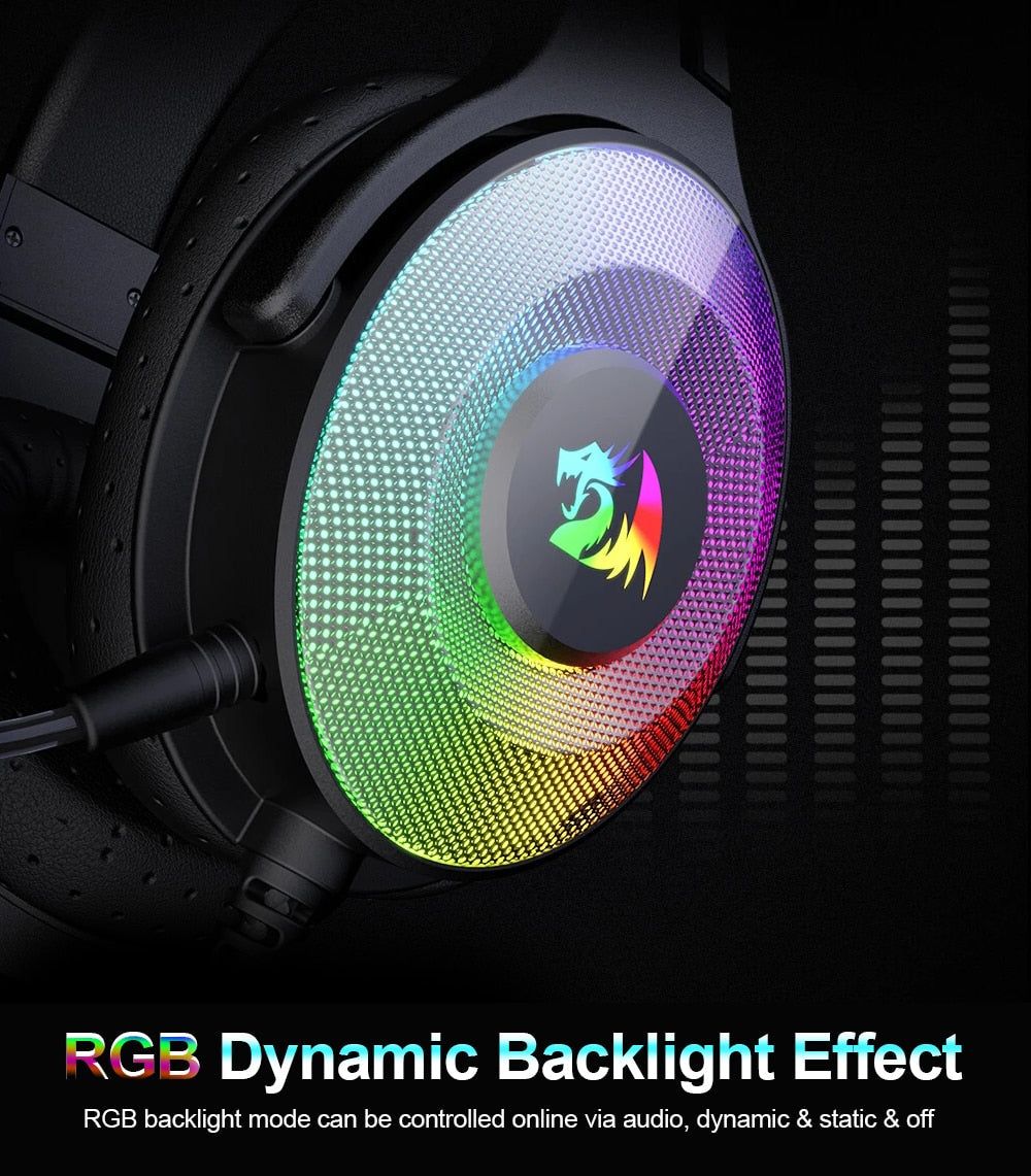 H350 Pandora Wired Gaming Headset for PC/PS4/XBOX One/NS With Led Lights | Hifi Media Store