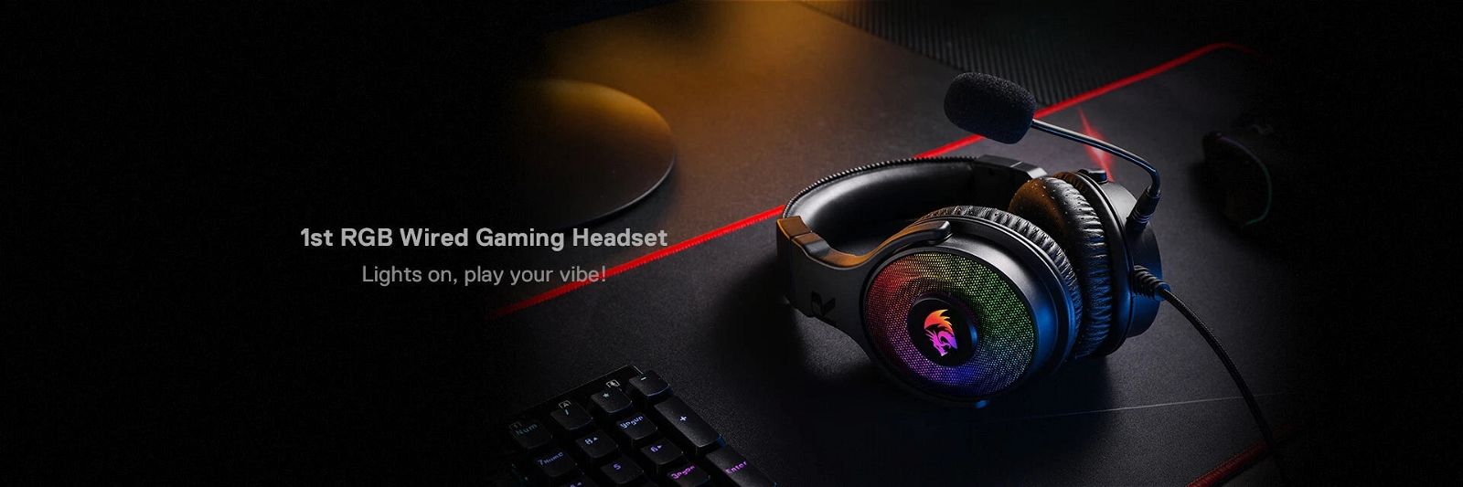 H350 Pandora Wired Gaming Headset for PC/PS4/XBOX One/NS With Led Lights | Hifi Media Store