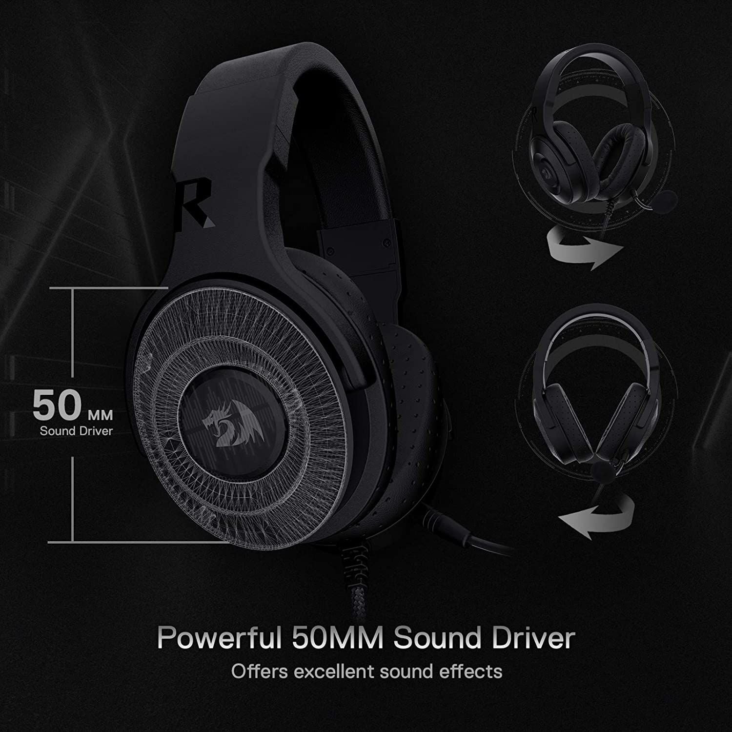 H350 Pandora Wired Gaming Headset for PC/PS4/XBOX One/NS With Led Lights | Hifi Media Store