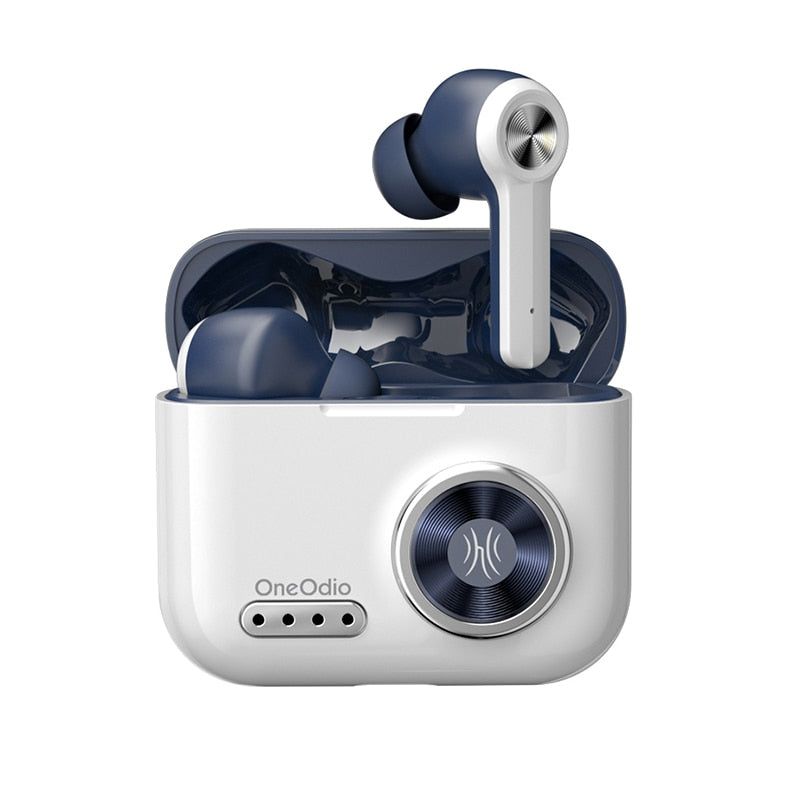 Oneodio F2 Bluetooth Earbuds With Noise Reduction Bright White Global | Hifi Media Store