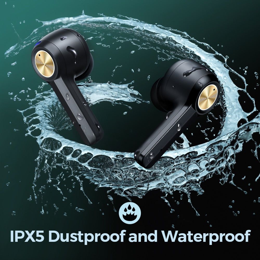 Oneodio F2 Bluetooth Earbuds With Noise Reduction | Hifi Media Store