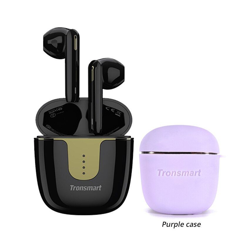 Onyx Ace Pro TWS Earbuds Black and PurpleCase | Hifi Media Store