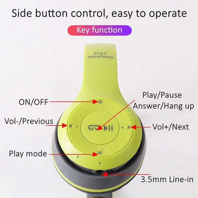 P47 - Auriculares Inalámbricos con Adaptador Bluetooth | Hifi Media Store