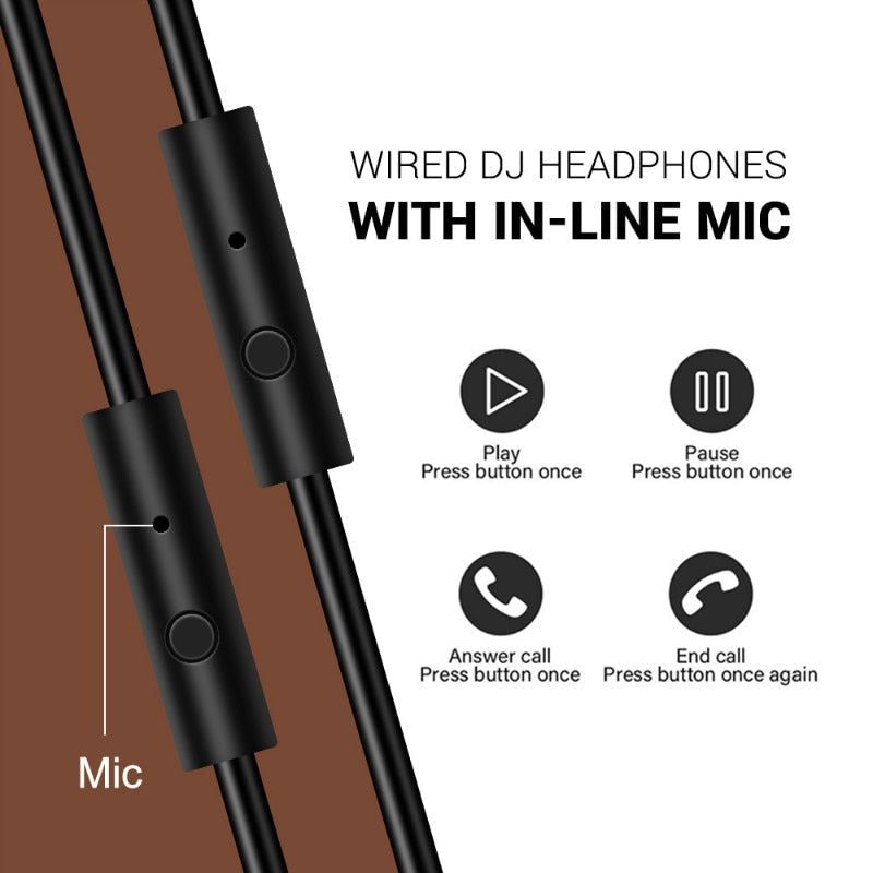 PRO 30 Wired Headphones Professional Studio DJ With Microphone 0 | Hifi Media Store