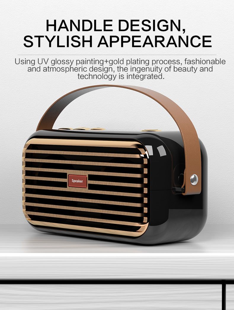Retro Bluetooth speaker with Radio Mode | Hifi Media Store