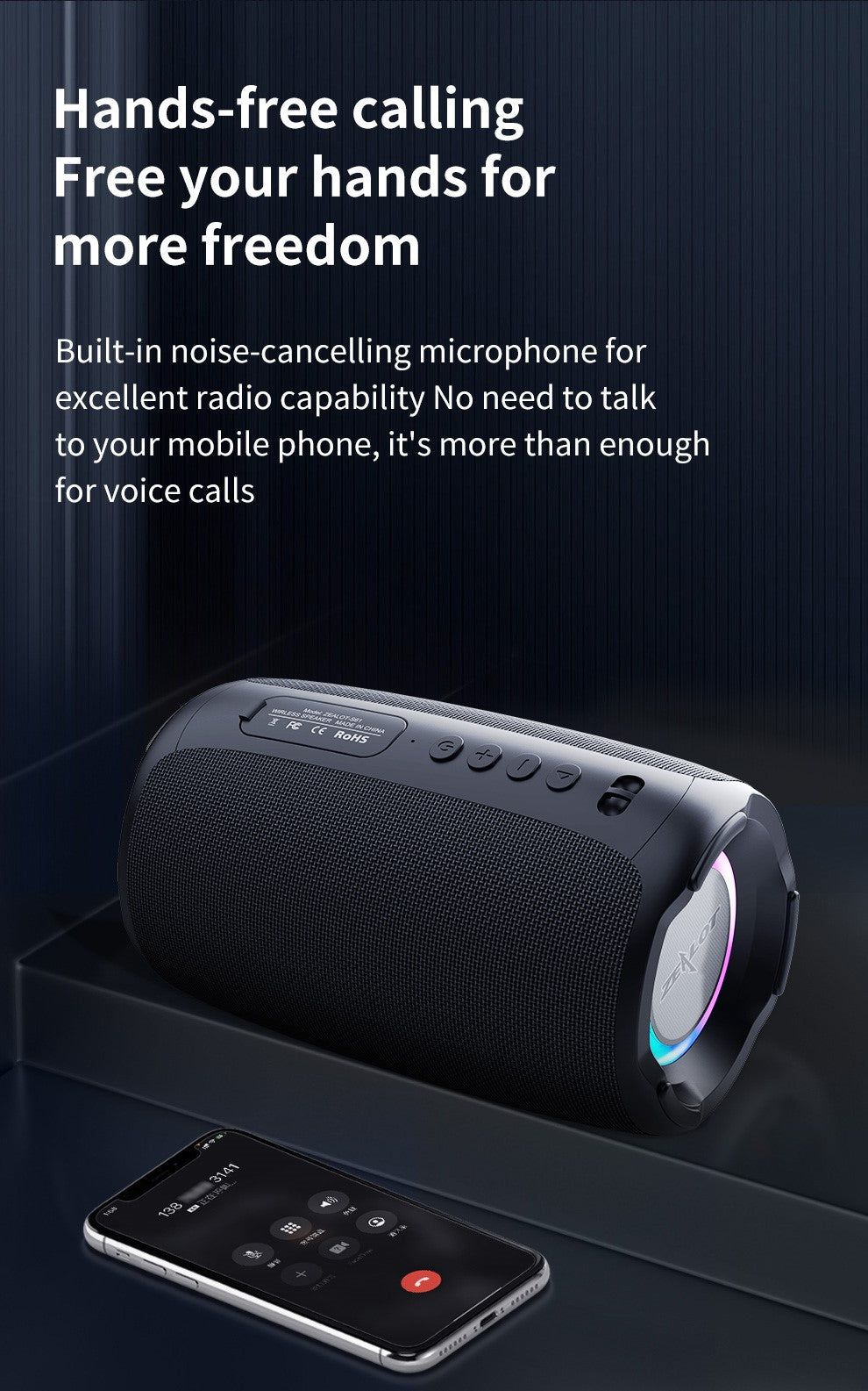 S61 Portable Bluetooth Speaker | Hifi Media Store