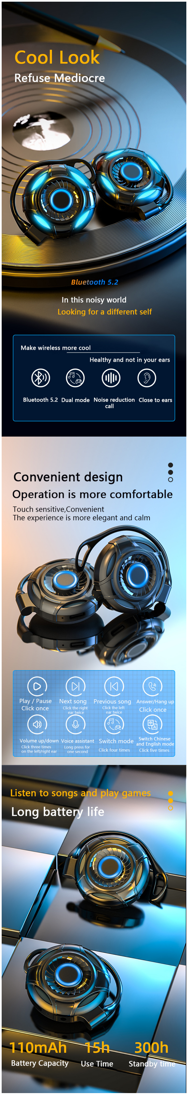 S660 Auriculares TWS | Hifi Media Store