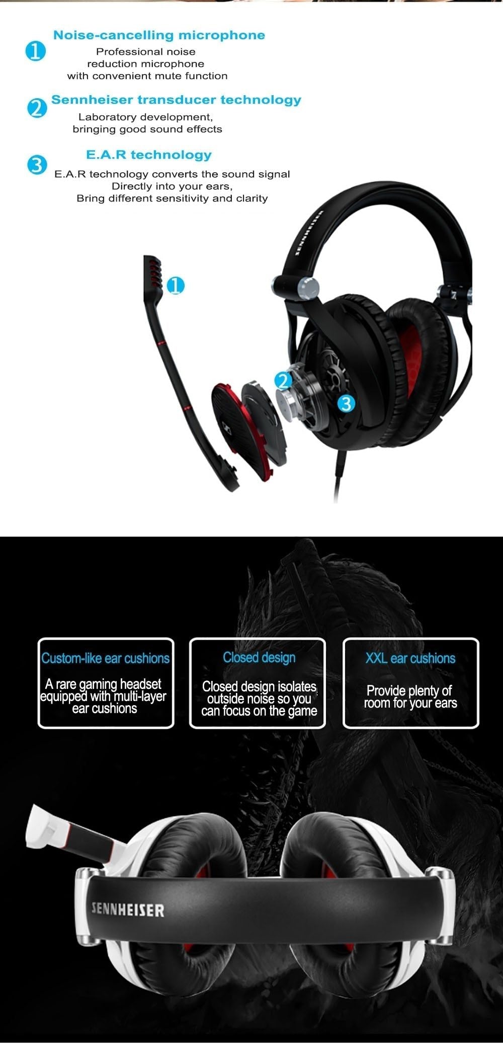 SENNHEISER Game Zero Gaming Headset | Hifi Media Store