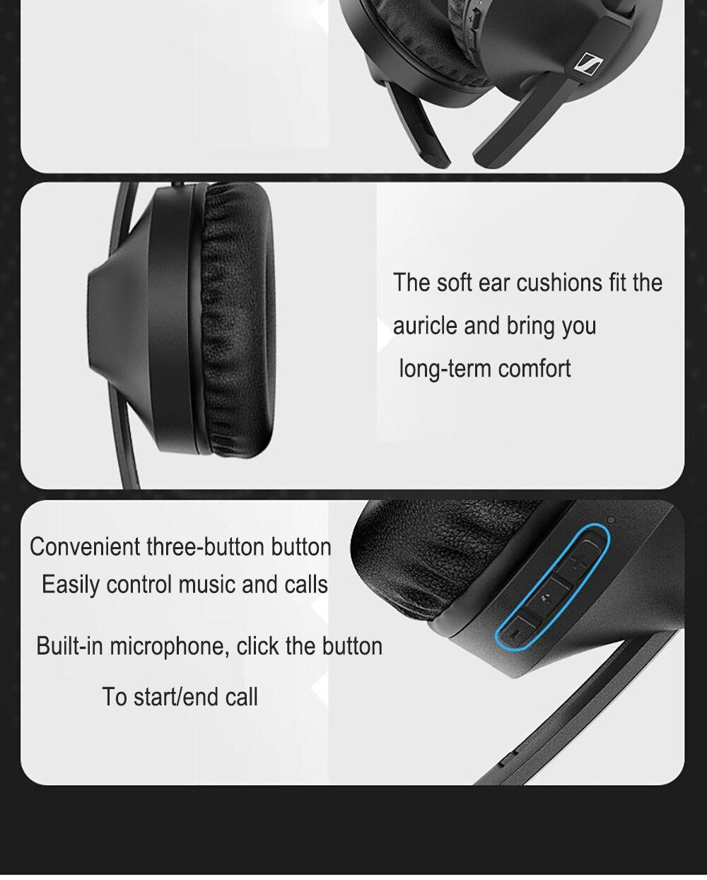 SENNHEISER HD250BT Bluetooth Headphones | Hifi Media Store