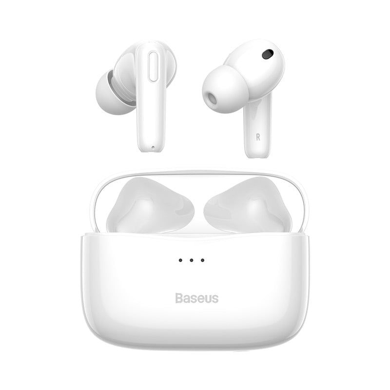 SIMU S2 True Wireless Earbuds With Active Noise Cancelling White | Hifi Media Store