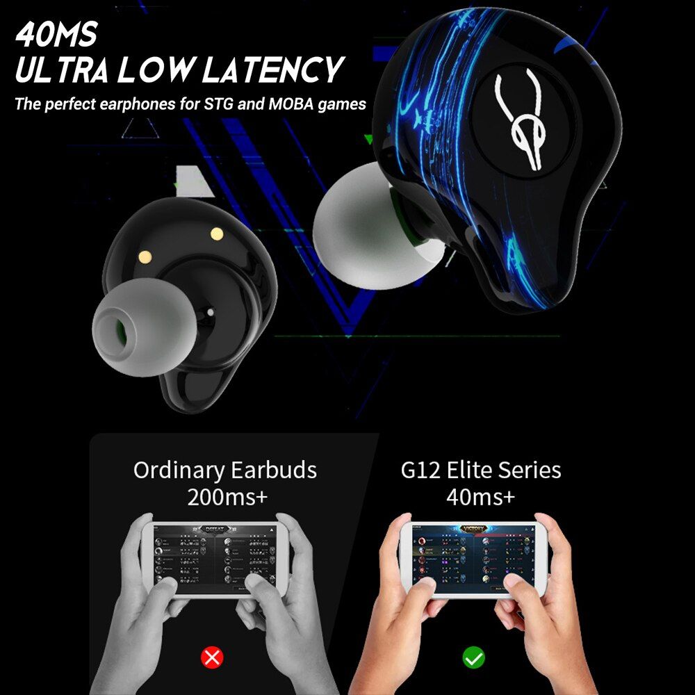 Sabbat G12 Elite - Auriculares Gaming TWS | Hifi Media Store