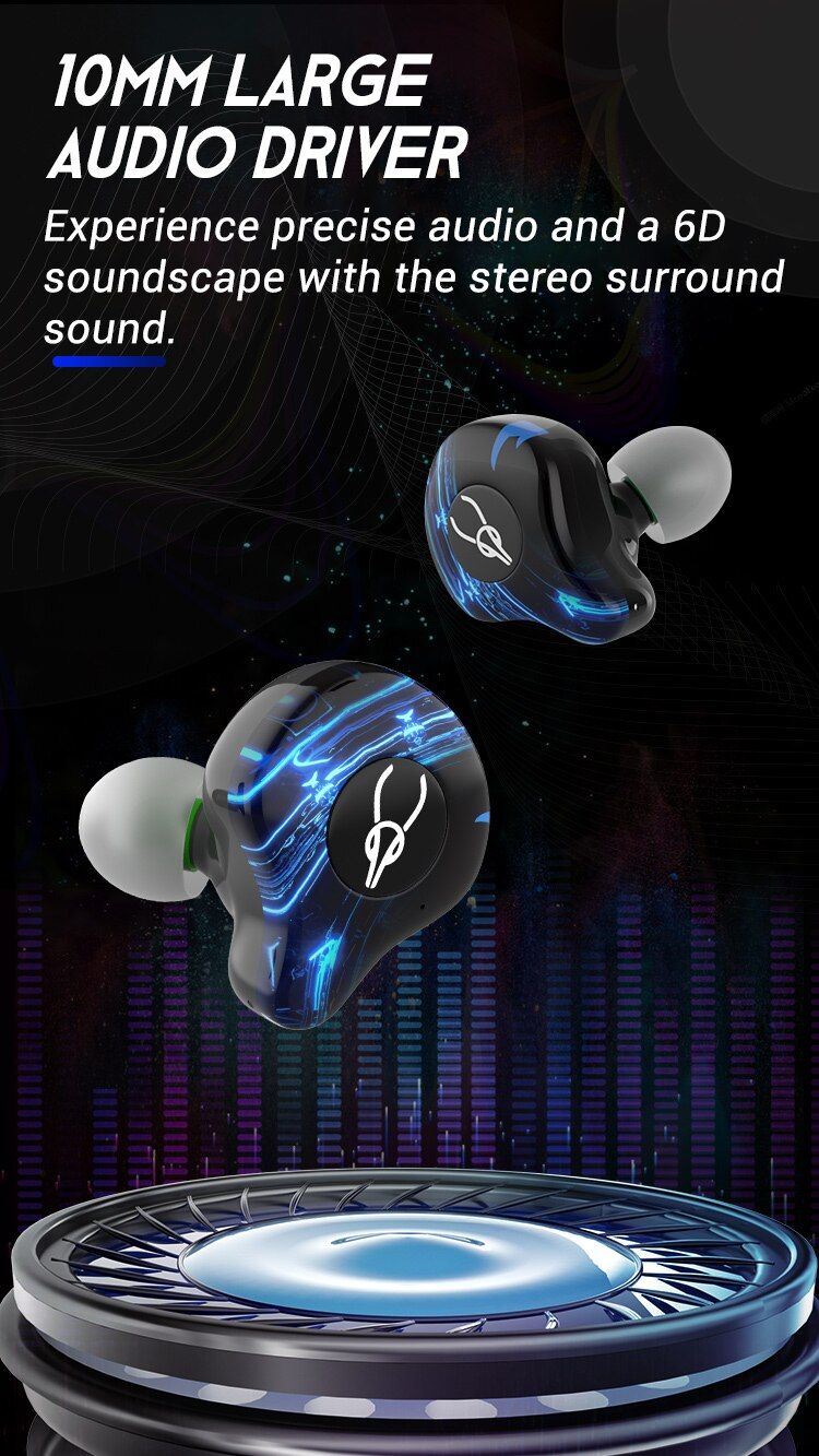 Sabbat G12 Elite - Auriculares Gaming TWS | Hifi Media Store