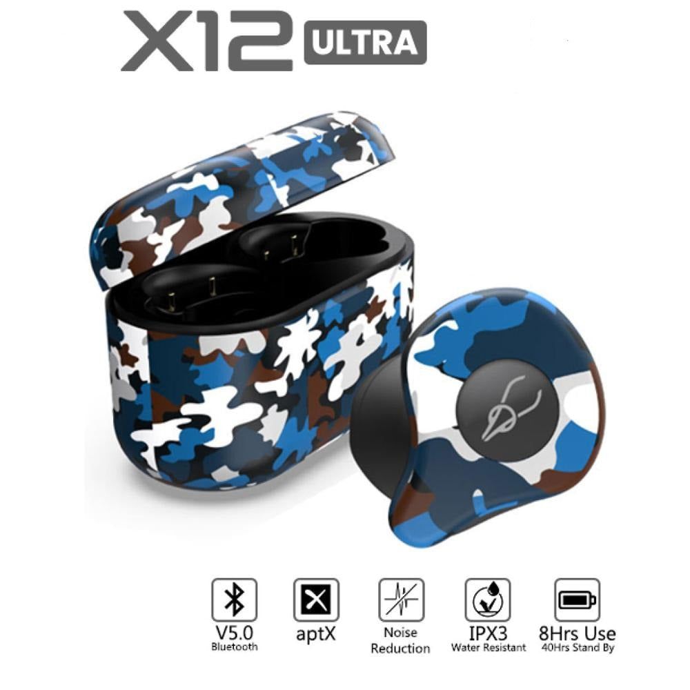 Sabbat Ultra Camouflage Series TWS Earbuds Caribbean | Hifi Media Store