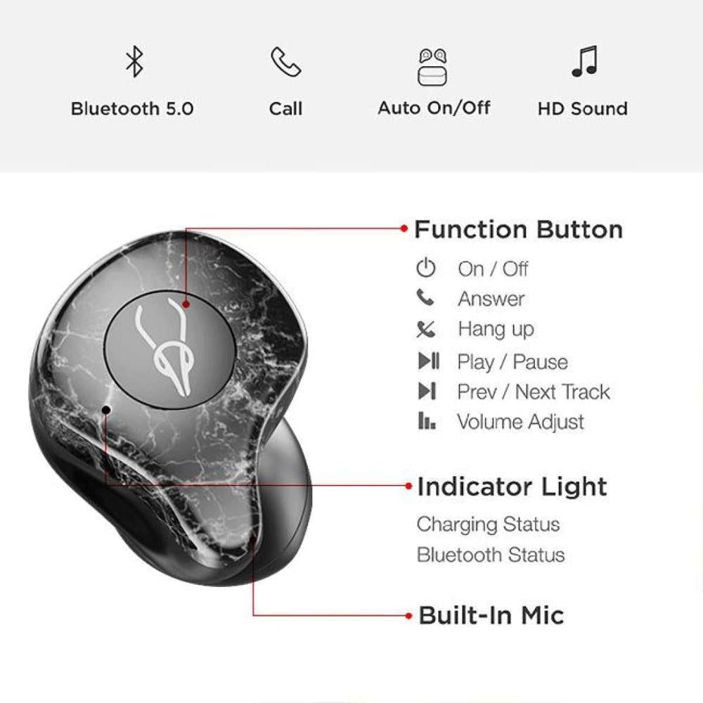 Sabbat X12 Ultra Marble Series - Auriculares TWS | Hifi Media Store