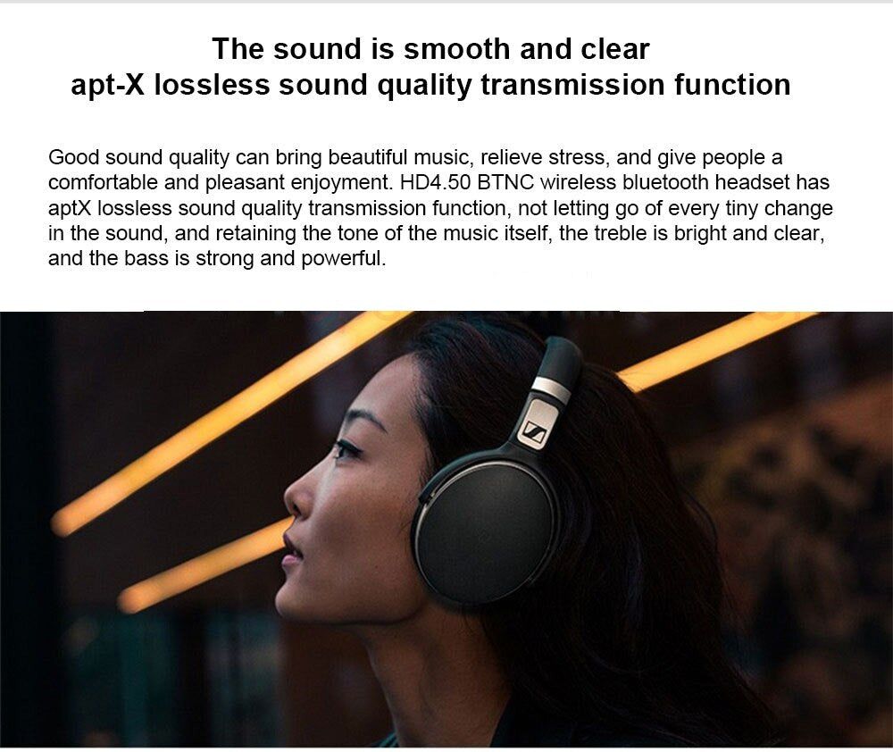 Sennheiser HD 4.50BTNC Bluetooth Headphone | Hifi Media Store