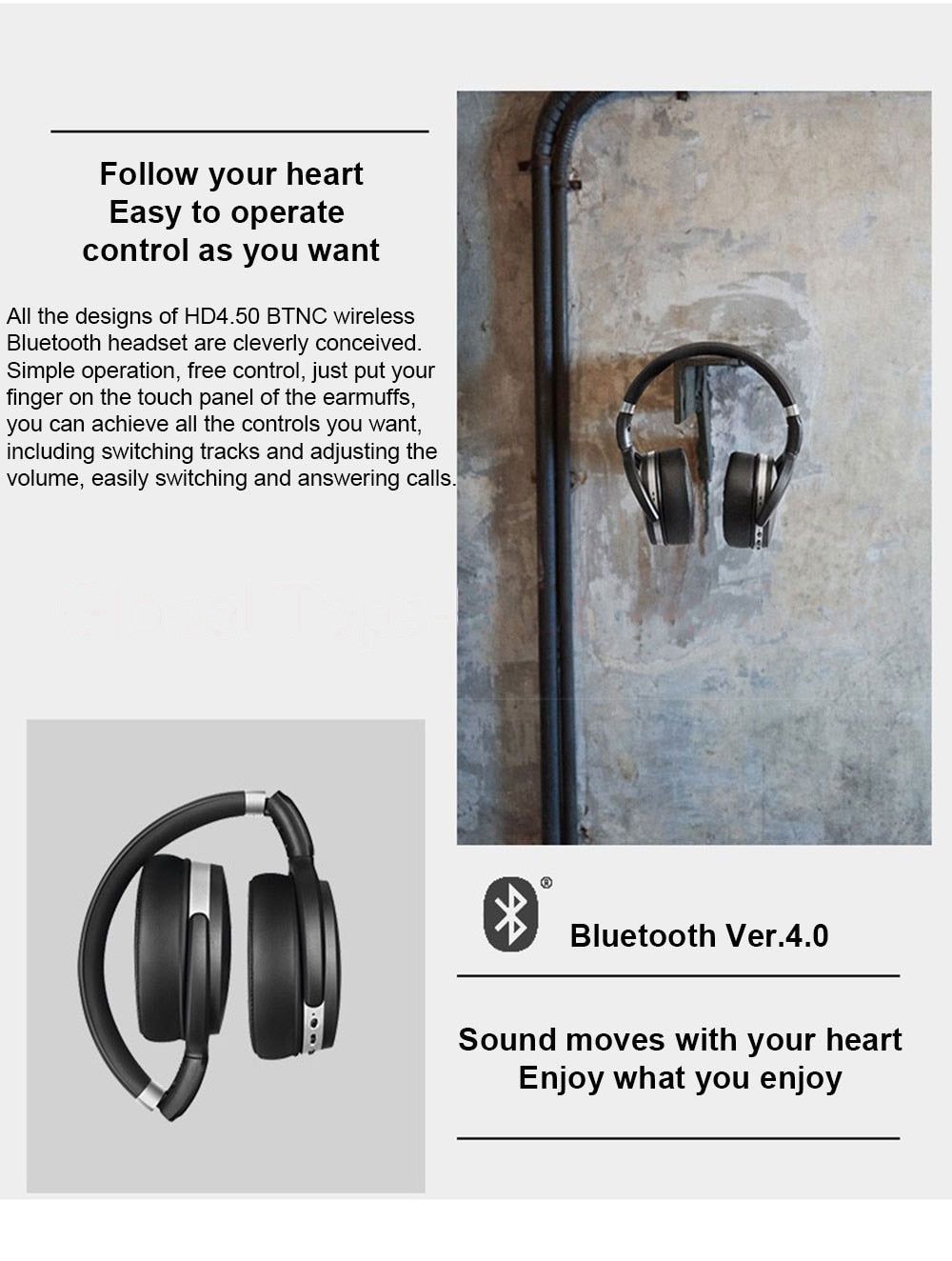 Sennheiser HD 4.50BTNC Bluetooth Headphone | Hifi Media Store