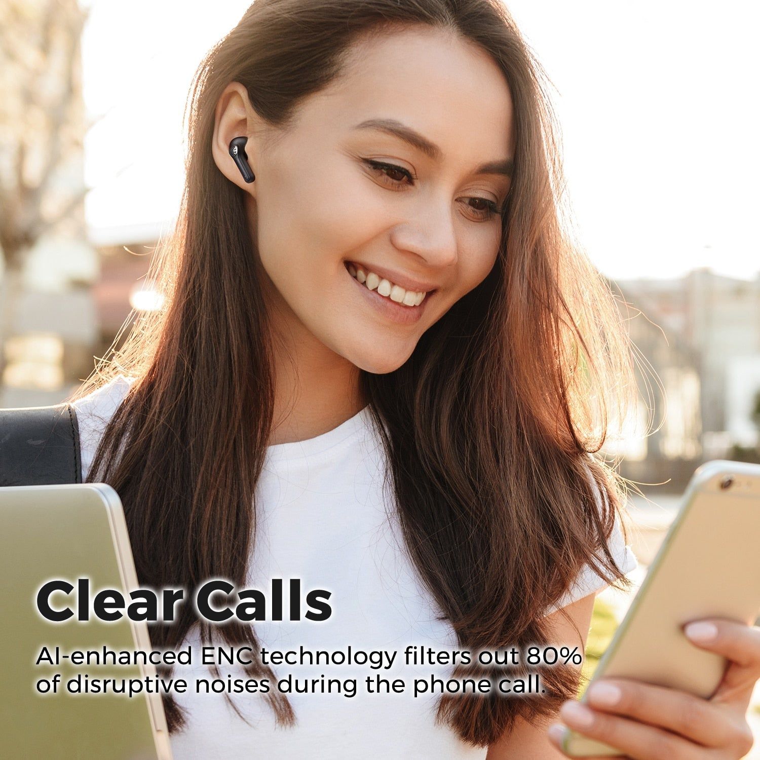 SoundPEATS Life Wireless Earbuds With ANC and AI ENC for Clear Calls | Hifi Media Store