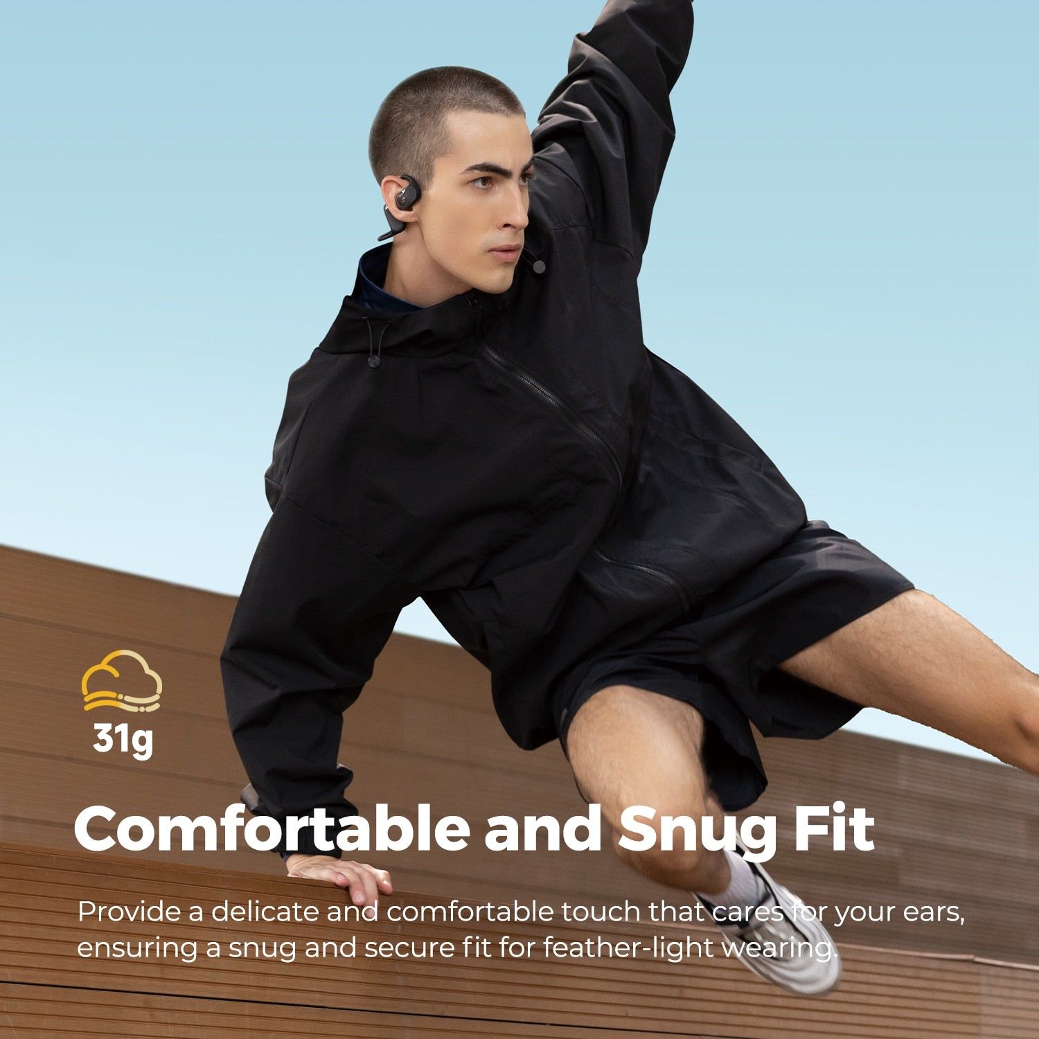 SoundPEATS RunFree Air Conduction Earphones | Hifi Media Store