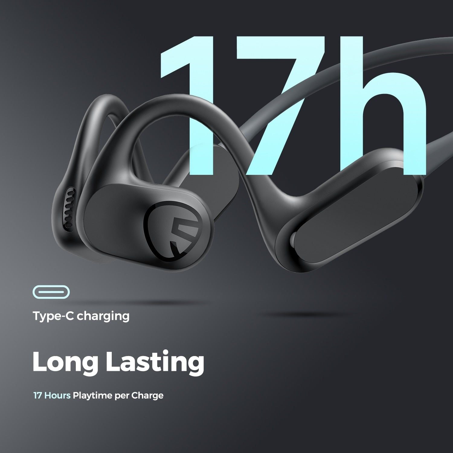SoundPEATS RunFree Lite Bone Conduction Headphones | Hifi Media Store