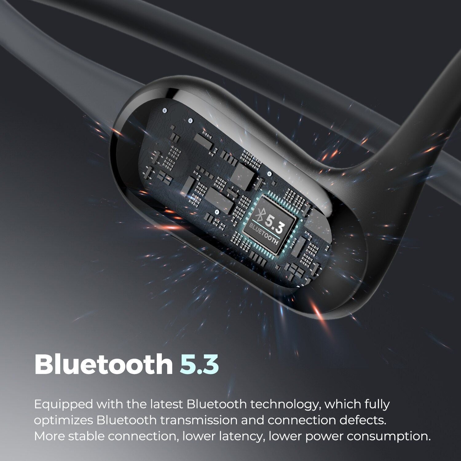 SoundPEATS RunFree Lite Bone Conduction Headphones | Hifi Media Store
