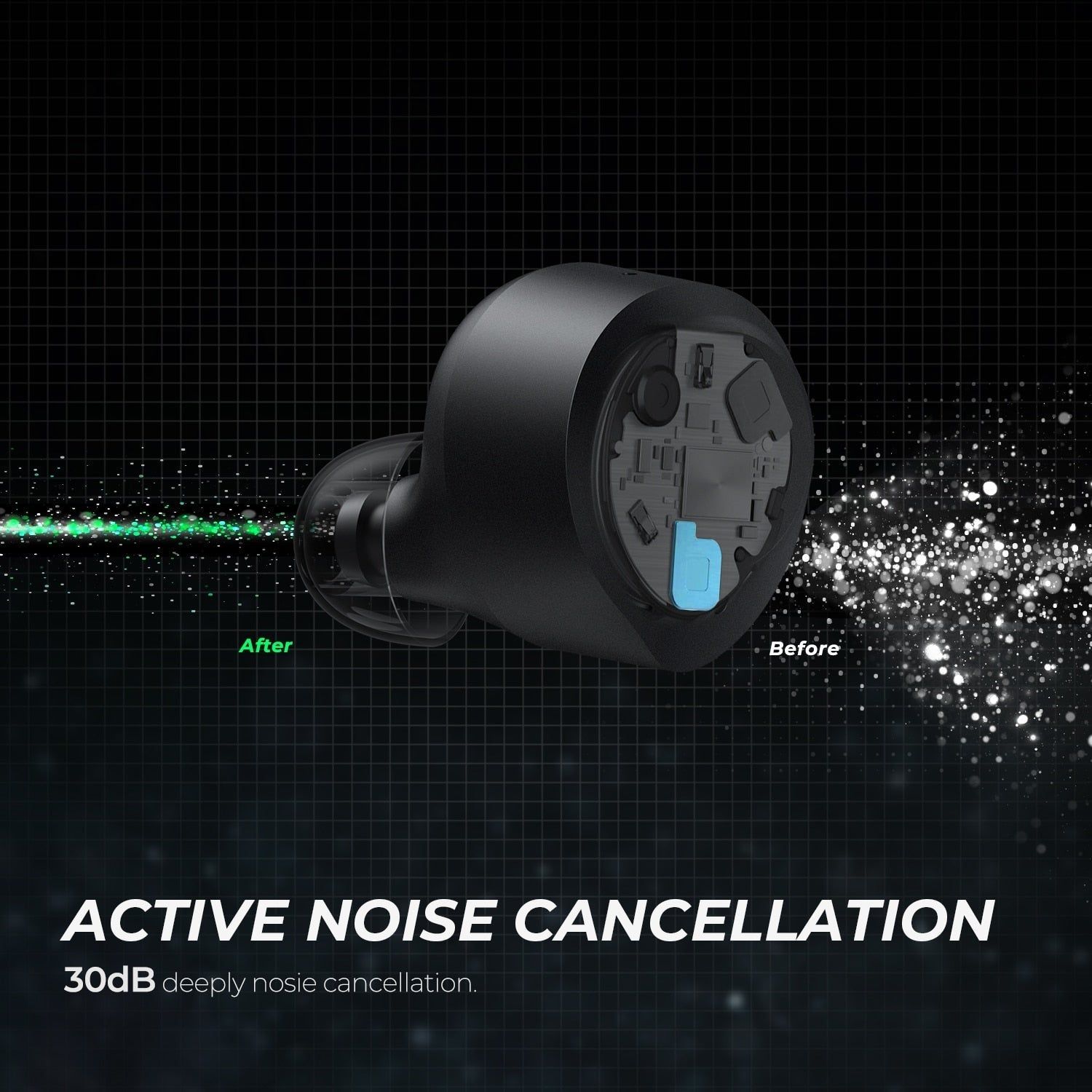 SoundPEATS T2 Earbuds With Hybrid Active Noise Cancelling | Hifi Media Store