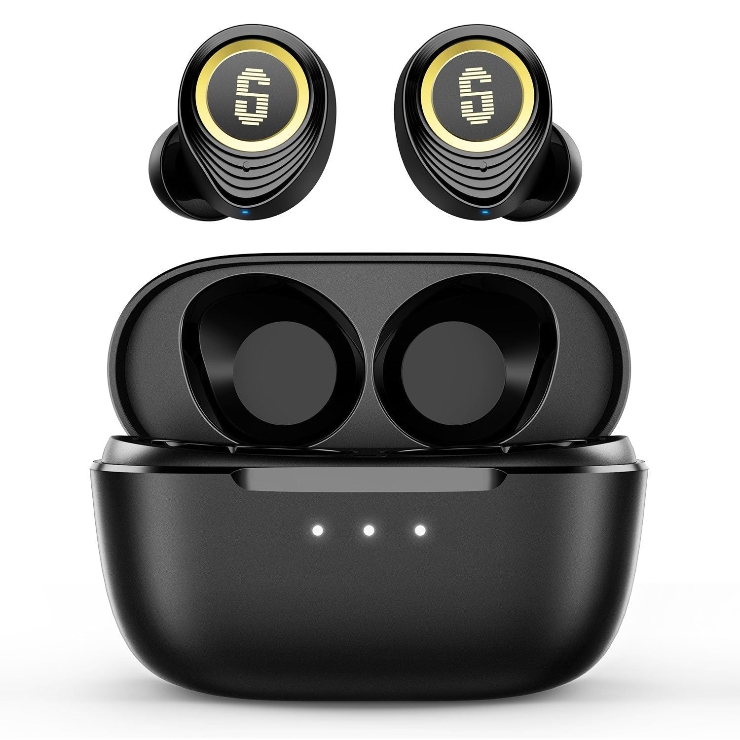 SuperEQ Q2 Pro ANC Bluetooth 5.2 Earphones 35dB Hybrid Active Noise Cancelling With Mic Default Title | Hifi Media Store