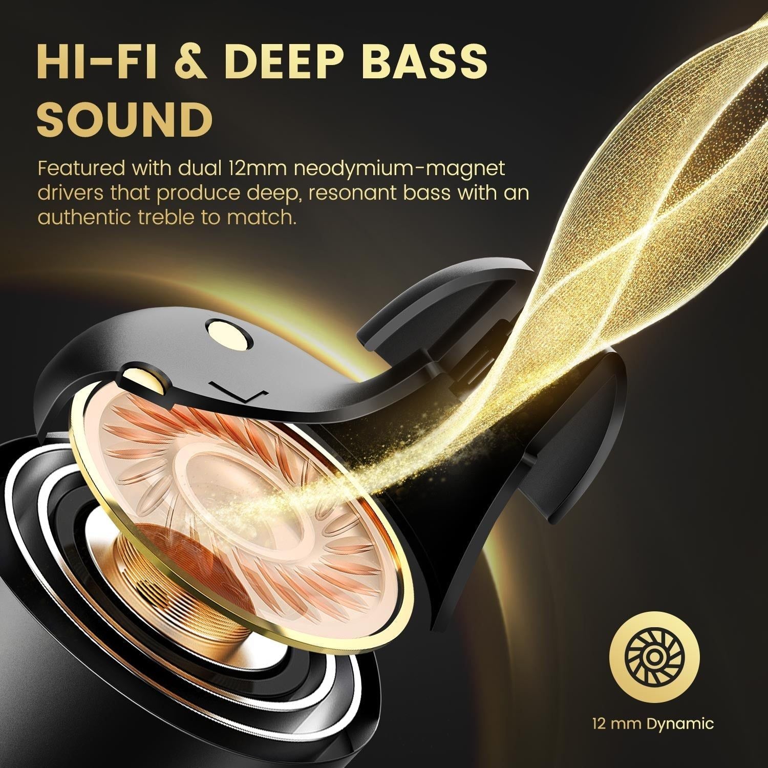 SuperEQ Q2 Pro ANC Bluetooth 5.2 Earphones 35dB Hybrid Active Noise Cancelling With Mic | Hifi Media Store