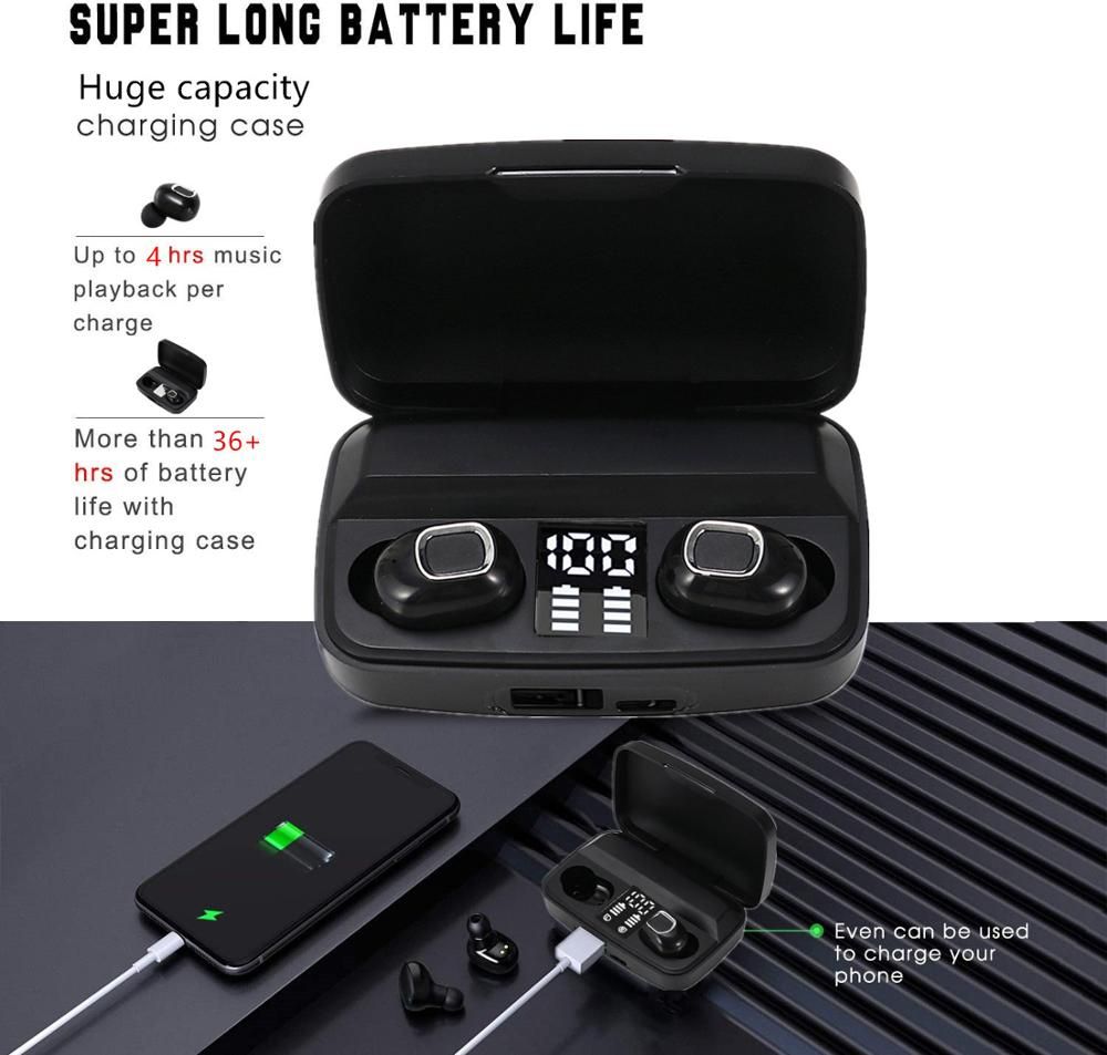 T207 TWS Bluetooth Earbuds | Hifi Media Store
