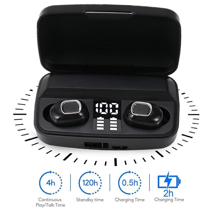 T207 TWS Bluetooth Earbuds | Hifi Media Store
