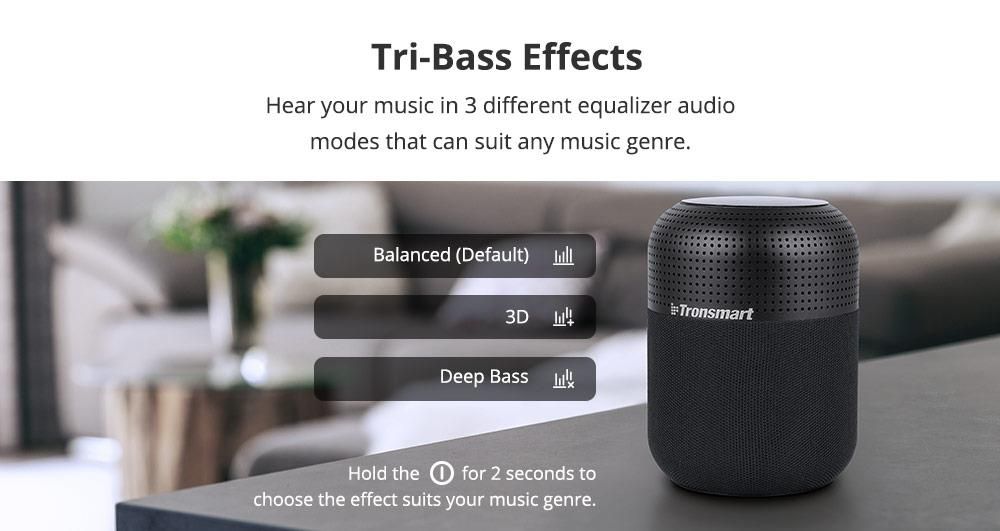 T6 Max Bluetooth Portable Speaker 60W with Deep Bass | Hifi Media Store