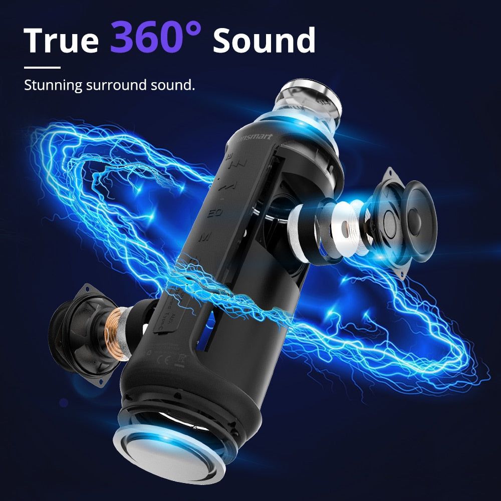 T6 Plus (Upgraded Edition) Bluetooth Portable Speaker 40W | Hifi Media Store
