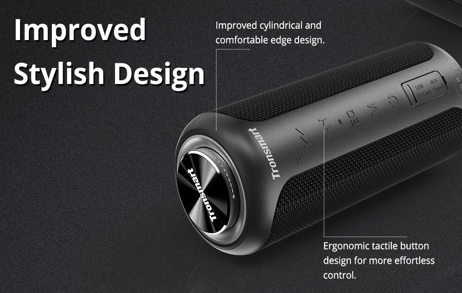 T6 Plus (Upgraded Edition) Bluetooth Portable Speaker 40W | Hifi Media Store