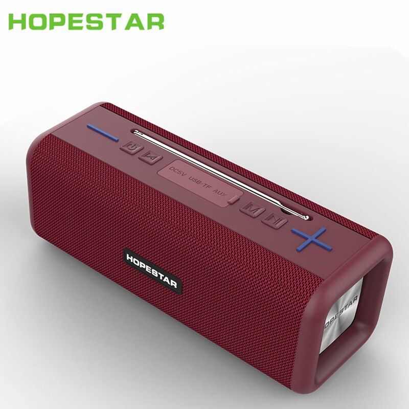 T9 Wireless Bluetooth Speaker with FM Function Red | Hifi Media Store