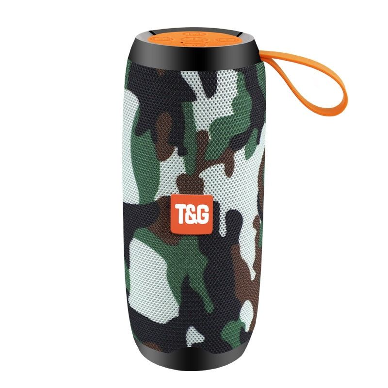 TG106 - Altavoz Inalámbrico Portátil Global Camuflaje Altavoz | Hifi Media Store