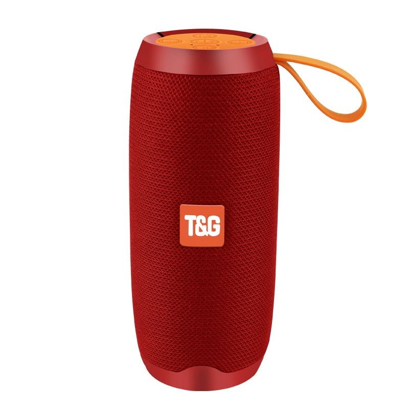 TG106 - Altavoz Inalámbrico Portátil Global Rojo Altavoz | Hifi Media Store