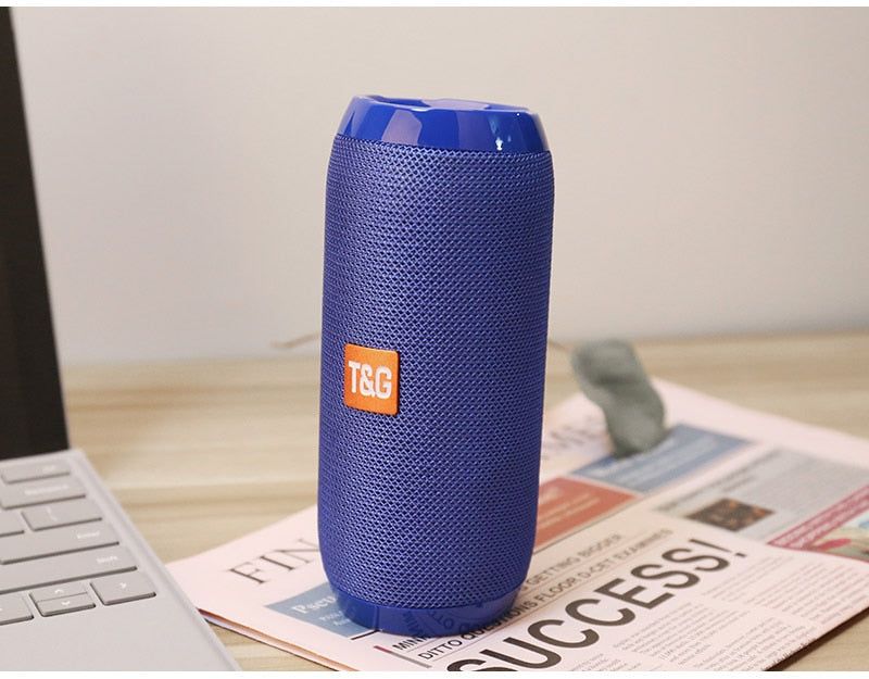 TG117 Wireless Portable Speaker With FM Radio Global blue 1200mAh | Hifi Media Store