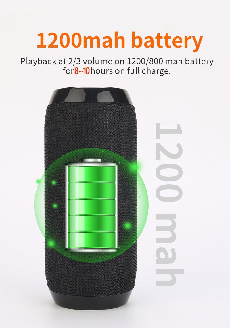 TG117 Wireless Portable Speaker With FM Radio | Hifi Media Store