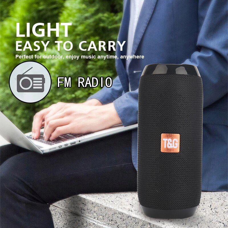 TG117 Wireless Portable Speaker With FM Radio | Hifi Media Store