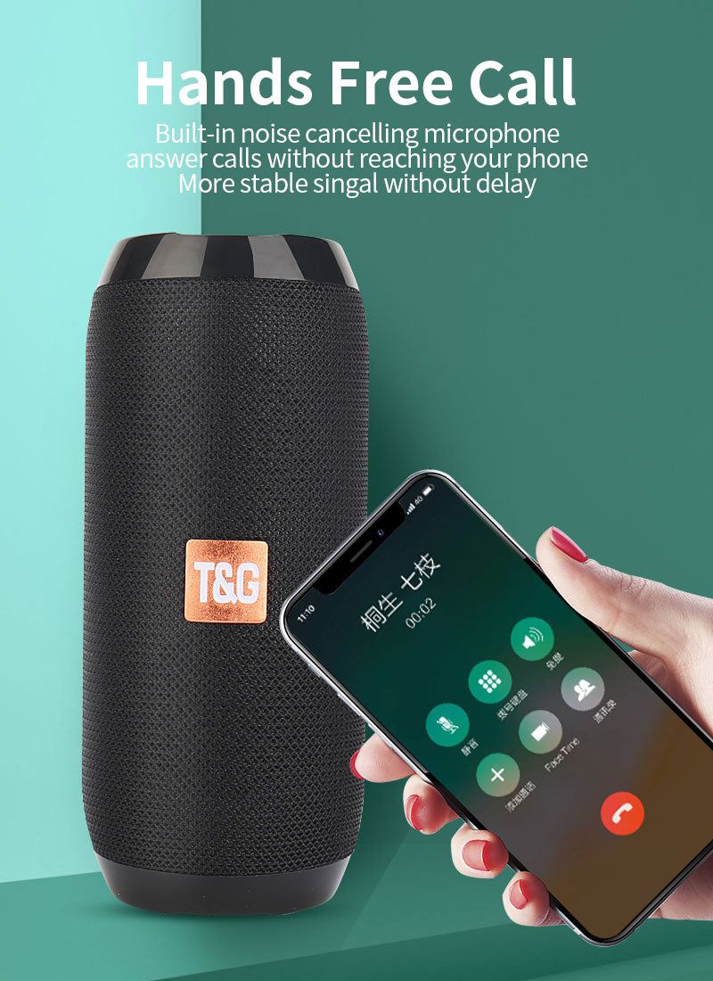 TG117 Wireless Portable Speaker With FM Radio | Hifi Media Store