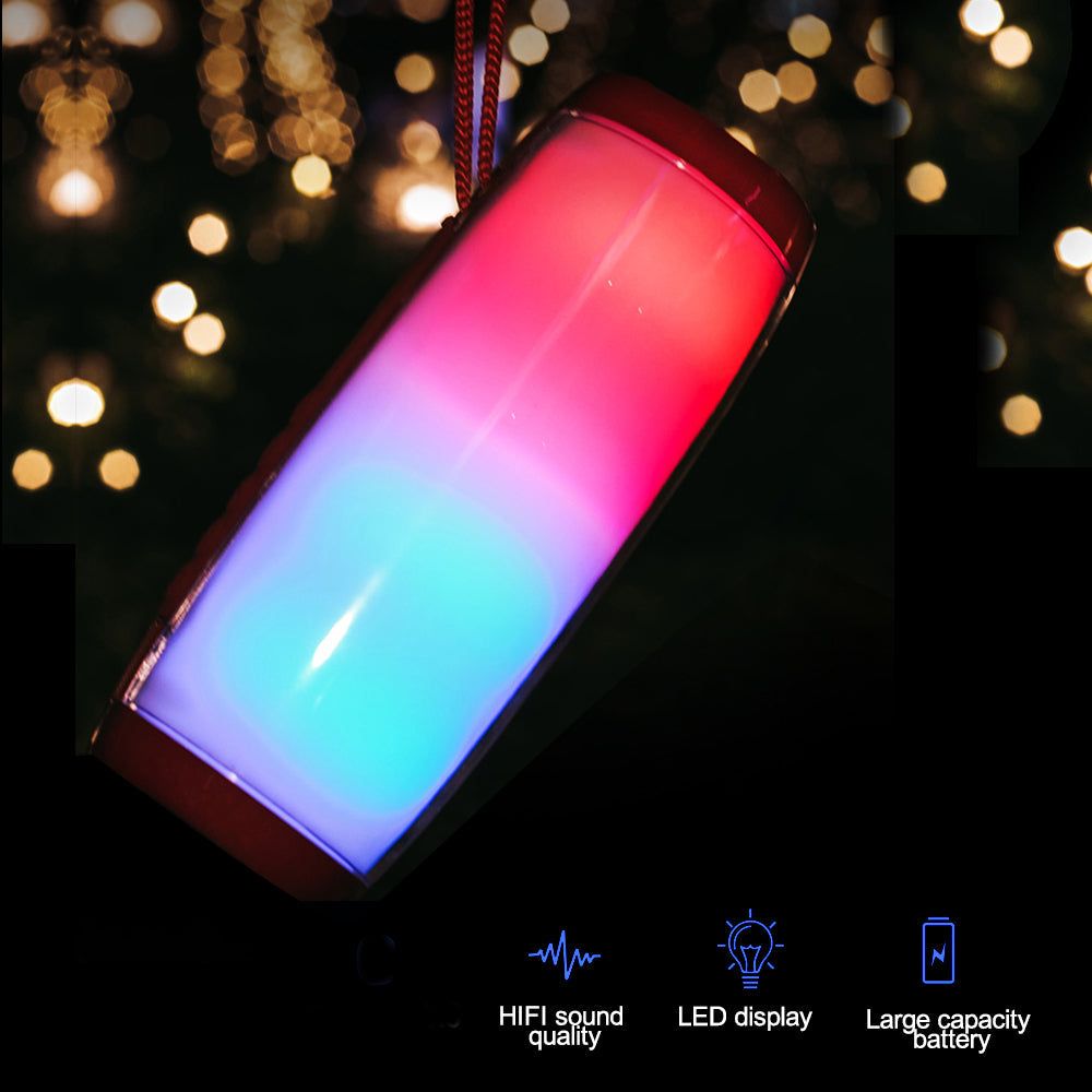 TG157 Portable Bluetooth Speaker With LED Lights | Hifi Media Store